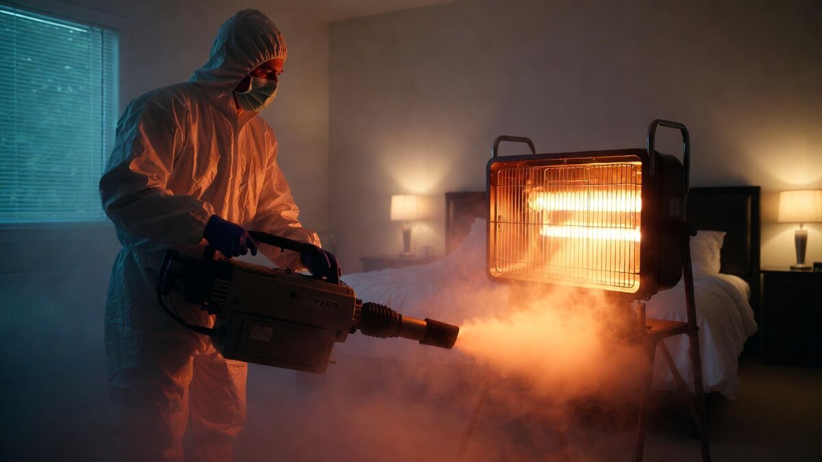 Traitement thermique des punaises de lit : principe, déroulement et conseils pratiques